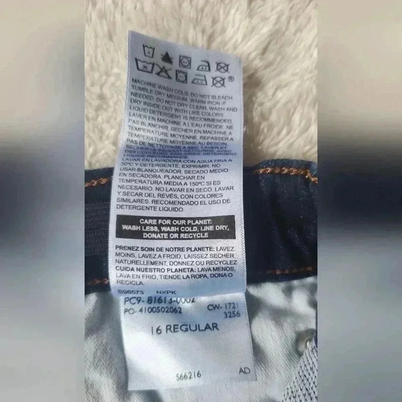 COPY - Levi's slim jeans (boys size 16) - Picture 6 of 8